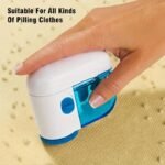 Yzliii Portable Fabric Shaver - Battery-Powered Lint Remover With Adjustable Blade Settings, Ideal For Clothes, Bedding & Upholstery, No Batteries Included, Ball Trimme - Image 3