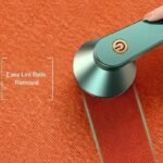 1Pc Electric Fabric Trimmer, Portable Lint Remover, Usb Rechargeable Sweater Defuzzer, Powerful Hair & Ball Remover For Clothes, Bedding, Furniture, Carpets, Sofa, Cleaning Tool With 6-Blade Fine Steel Cutter Head, Dual-Use Charging, ?36V, 400Mah Battery - Image 7