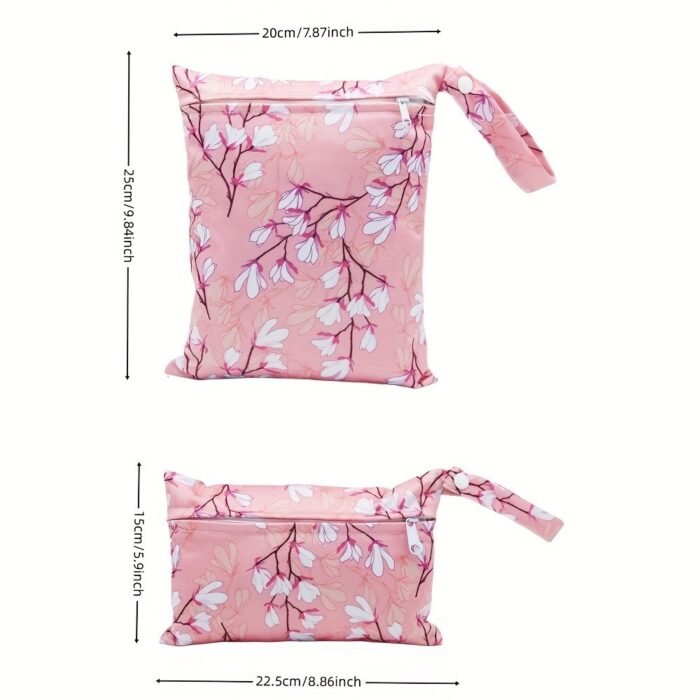 Asenappy 2Pcs Diaper Bag To Stock Diapers Christmas - Image 2