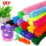 100/200/400Pcs Multicolor Twisty Pasta - Diy Craft Sticks, Colorful Diy Craft Supplies, Perfect For Making Flowers, Animals, And More, Crafting Supplies|Vibrant Crafting Materials|Twisty Pasta Sticks