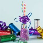 1 Roll, 91.44 Meter Curling Ribbon, Crimped Curling Ribbon Metallic Balloon Ribbon Gift Wrap Ribbon Balloon String Shiny Wrapping Ribbon For Crafts, Christmas, Birthday, Wedding, Party Decoration, Ribbons For Bouquets, Flower Wrapping Paper, Craft Supplies, Fabric, Handmade Wedding Bouquets Material - Image 6