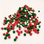 10/15/20Mm Multicolor Polyester Diy High Elasticity Pom-Pom Balls - Miandudu Fantasy Butterfly Theme - Image 6