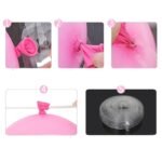 1 Roll, Balloon Chain String Balloon Birthday Party Wedding Balloon Decoration Wedding Room Arrangement Bachelorette Balloon Tweezers Opening Festival Celebration 500.0 Cm Double Hole Balloon Chain - Image 7