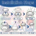 1 Out Of 5 Replacement Trash Bags For A 177-Inch Diaper Pail, Suitable For Angelcare/Genie/Munchkin Specific Replacement Bags, Can Hold Approximately 230 Diapers In Total. - Image 5