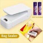 1Pc Portable Bag Heat Sealer, Plastic Package Storage Bag Snack Sealer Clip Mini Sealing Machine Handy Sticker Seal For Food Snack Gadgets - Image 11