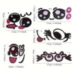 9Pcs Funny & Cute Pregnancy Belly Stickers - Expressive Maternity Decals For Showers, Adorable Bump Stickers With Playful Faces, "My " & "I'M Hungry" Designs, Mixed Colors, Perfect For Expecting Moms - Image 10