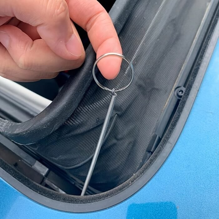 1Pc Flexiclean Stainless Steel Car Drain Dredge Brush, 150Cm Flexible Sunroof Cleaning Scrub Tool Accessory, Uncharged Manual Operation, No Battery Required, Drainage Cleaning Brush|Practical Functionality|High Flexibility Cable - Image 4
