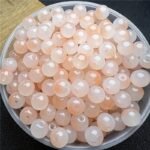 100/200/500Pcs 8Mm Glass Imitation Jade Bead Gradient Double Color Round Bead Handmade Diy Bracelet Necklace Jewelry Making Loose Bead Material - Image 2