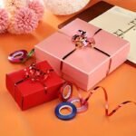 1 Roll, 91.44 Meter Curling Ribbon, Crimped Curling Ribbon Metallic Balloon Ribbon Gift Wrap Ribbon Balloon String Shiny Wrapping Ribbon For Crafts, Christmas, Birthday, Wedding, Party Decoration, Ribbons For Bouquets, Flower Wrapping Paper, Craft Supplies, Fabric, Handmade Wedding Bouquets Material - Image 12
