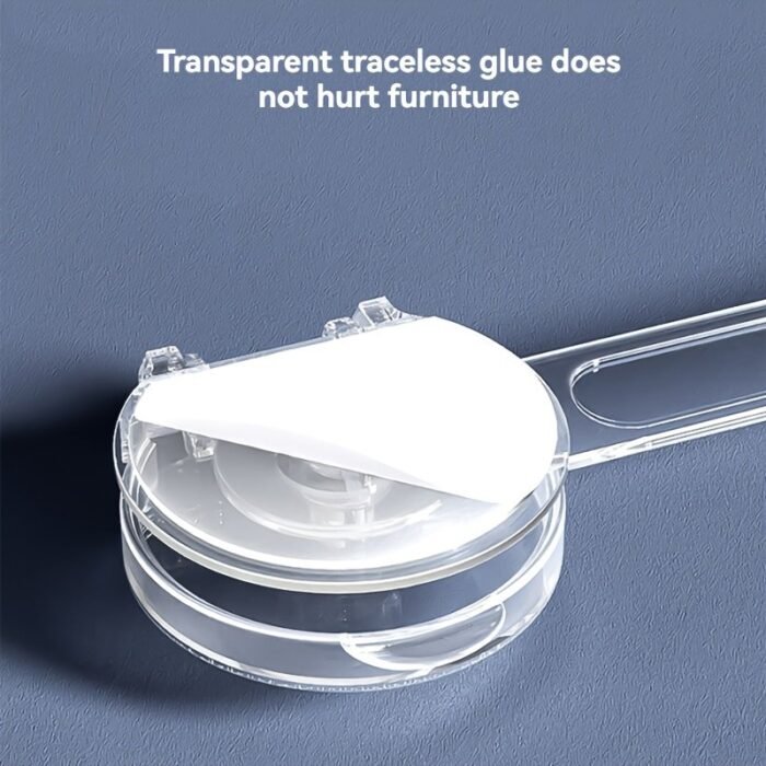 5Pcs Transparent Drawer Safety Locks, Polyethylene, White, Secure Locking Mechanism For Cabinets, Drawers, Toilets, And Refrigerators, Childproofing Essentials | Transparent Lock | Bpafree Material, Drawer Lock - Image 3