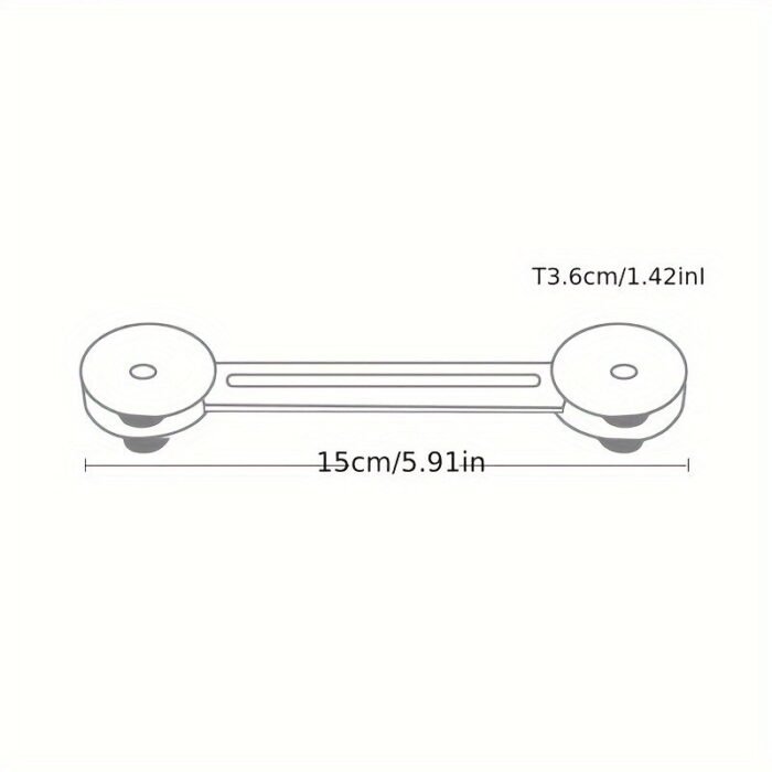 5Pcs Transparent Drawer Safety Locks, Polyethylene, White, Secure Locking Mechanism For Cabinets, Drawers, Toilets, And Refrigerators, Childproofing Essentials | Transparent Lock | Bpafree Material, Drawer Lock - Image 8
