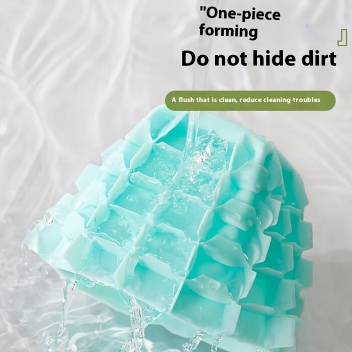 1Pc Quick Freeze Silicone Ice Cube Trays - Easy To Use, Durable Plastic Molds For Perfectly Shaped Ice, Ideal For Fruit Juice, Ice Buckets & Cylindrical Cups, Fruit Juice Accessories,Suitable For Thanksgiving, Halloween, Christmas - Image 6