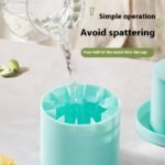 1Pc Quick Freeze Silicone Ice Cube Trays - Easy To Use, Durable Plastic Molds For Perfectly Shaped Ice, Ideal For Fruit Juice, Ice Buckets & Cylindrical Cups, Fruit Juice Accessories,Suitable For Thanksgiving, Halloween, Christmas - Image 4