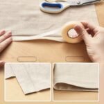 1 Roll Of Convenient Seamless Hem Tape, 5.0 Meter, Double-Sided Adhesive Fabric Hem Tape - White, No-Iron For Pants And Clothes Hemming Tape, Hemming Tape |Double-Sided Adhesive |Seamless Adhesive - Image 5