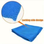 5-Pack Multi-Purpose Microfiber Towels, Ultrafine Fiber Car Wash Cloths, Exterior Auto Detailing Cleaning Wipes, Home Kitchen And Bathroom Cleaning Towels, Durable Absorbent Towel Set - Image 7