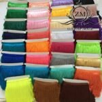 1 Yard Chainette Fringe Trim, Polyester Lace Tassel For Dance Dress Costume, Lamp Curtain Decor, 15Cm Width, Assorted Colors