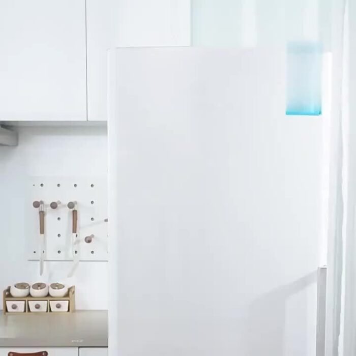 1Pc Youlong Multi-Function Refrigerator Dust Cover With Pocket, 128.02 X 52.07 Cm, Modern Decorative Fabric Storage Organizer For Home And Kitchen Use, Green Leaf Pattern, Pet Material, Appliance Top Protector | Decorative Storage | Pet Material Cover - Image 9