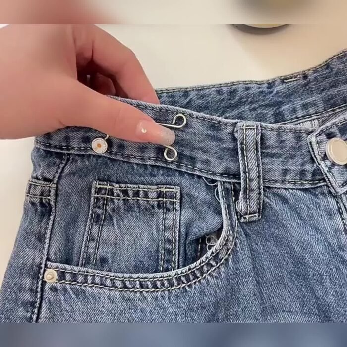 1 Set Of Punch-Free Creative Waist Buckles, Detachable, Adjustable And Easy To Install, Jeans Waist Adjustment Buckle - Image 13