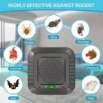 1/2Pcs Set Of Soundwave Technology Insect Repellent, Indoor Electronic Plug-In Insect Repellent, Usb Direct Plug-In, Large Coverage Range, Effectively Against Mosquitoes, Spiders, Mice, Ants, Insects, Cockroaches, Rodents, No Battery Required - Image 10