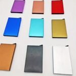 1 Men'S Aluminum Card Holder Id Rfid Credit Card Holder Automatic Pop-Up Bank Card Case Smart Detachable Mini Card Holder Holiday Gift Dad Daily Use - Image 14