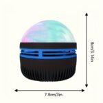 An Aurora Projector, Star Projector, With 7 Lighting Effects, Led Color Changing Lamp For Home Decoration, Home Decoration Birthday And Christmas Gift - Image 2
