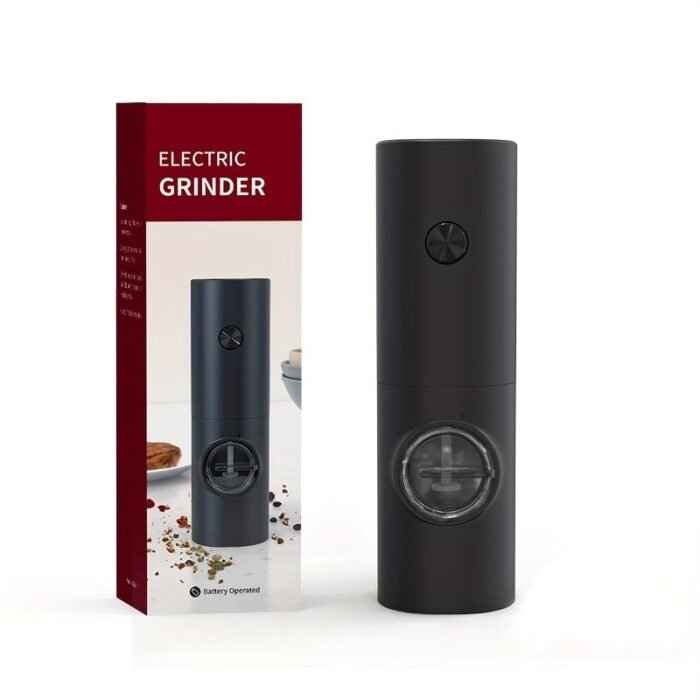 1Pc/2Pcs Intelligent Sensing Electric Grinder, Electric Salt And Pepper Grinder, Automatic Black Pepper Grinder, White Pepper Grinder, Convenient, Durable And High-Looking Electric Grinder, Suitable For Home Kitchen, Parties And Dinners - Image 3