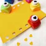 1Pc Mini Cute Heart-Shaped Paper Punch, Manual Handheld Embossing Tool For Diy Crafts, Plastic Material, Uncharged, No Battery Required - Image 10