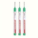 1/3Pcs/Set Long Head Markers Bathroom Woodworking Decoration Multi-Purpose Deep Hole Marker Pens Red/Black/Blue/Green Ink Oil Markers Pens Waterproof Multi-Purpose Deep Hole Marker Pen - Image 11