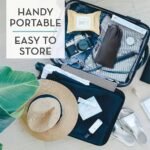 A Foot Hammock For Airplanes, Footrest, Travel Footrest For Flights, Hanging Leg Hammock With Straps, Portable Travel Accessory, Adjustable Height For Use In Planes, Trains, And Offices. - Image 6