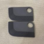 1Pc/2Pcs Car Interior Hair Cleaning Mat - Fit For Seat, Dashboard & Floor, Durable Rubber Material With Scratch-Resistant Surface, Easy To Clean, White With Gray Texture, Vehicle Interior Cleaner, Vehicle Interior Accessory, Modern Vehicle Accessory, Scratchresistant Material - Image 8