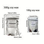 100G~1000G Soy Wax For Diy Scented Candle Jar Making - Image 2