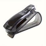 1Pc Multifunctional Car Sun Visor Glasses Holder - Abs Material With Bill And Id Card Slots, Essential Car Interior Accessories - Image 3