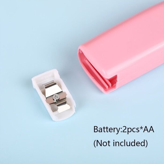1Pc Electric Egg Beater Milk Frother - Portable Battery-Powered Handheld Whisk For Coffee, Cappuccino, Cake Batter & Eggs, 3 Colors (Pink/Black/Green), Food-Safe, No 2Xaa Batteries Included - Image 12