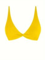 New Arrival Women'S Bikini Top Sexy Swimsuit Push-Up Tie-Back Solid Color Versatile - Image 8