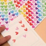 18 Sheets, 1512 Count Colorful Heart, Star, And Dot Stickers - Paper Adhesive Seals For Scrapbooking And Diy Crafts, Single Use, Glossy Finish - Image 7