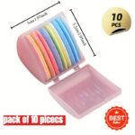 10Pcs Erasable Fabric Tailor Chalk Set, Multicolor Sewing Pattern Marking Tool, Clothing Patchwork Diy Needlework Accessories In Box - Image 4