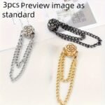 1/2/3/4Pcs Elegant Pants And Cuffs Magnetic Fasteners, Adjustable, Removable And Durable Alloy Material, Trouser Legs Fixing Clips, Roll-Up Trouser Legs Buckles And Mouth-Collar Fixing Pants T-Shirt Hem Shortening Artifact Magnetic Suction Seam-Free Buckles, Outdoor Fashion Accessories For Men And Women - Image 19