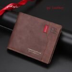 1Pc Men'S New Fashion Wallet, Large Capacity Coin Purse, Multi Card Slot Card Case With Zipper Coin Pocket Money Clip - Image 5