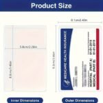 10Pcs Premium Transparent Card Protectors - Soft, Waterproof Pvc Sleeves For Credit Cards, Business Ids & More - Stylish White - Image 2