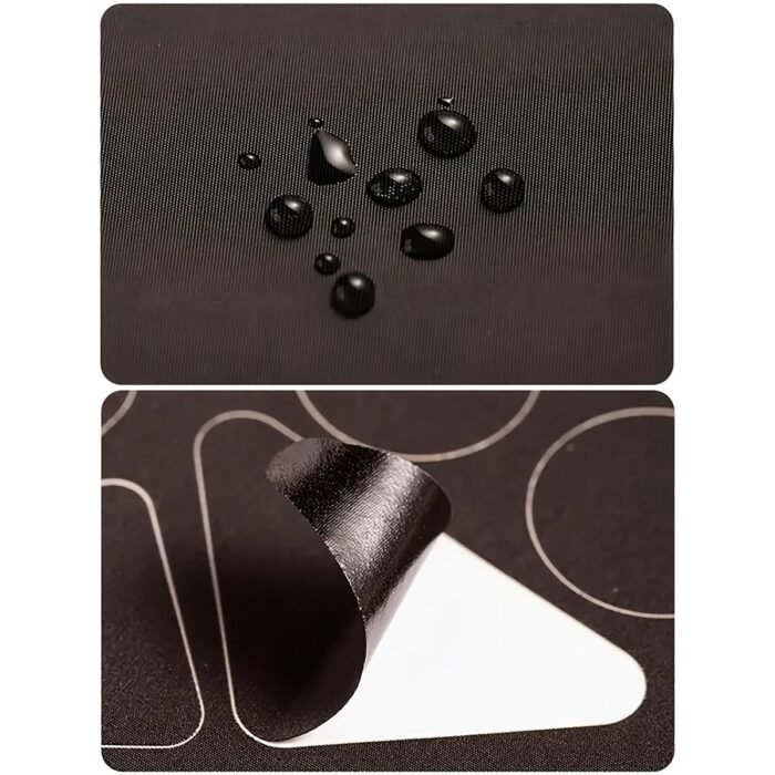 1Pc Of Black Self-Adhesive Clothing Repair Patch, Suitable For Down Jacket And Clothing Repair. - Image 8