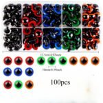 1000Pcs/200Pcs/100Pcs Colorful Safe Eyes And Noses Crochet, Black Plastic Safety Eye, Pad Circle, Plush Animal Handmade Doll Eyes, Diy Accessories, Amigurumi'S Safety Eye, Various Sizes - Image 11