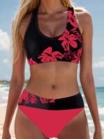 New Sexy Fresh Two-Piece Split Bikini Set, Fashionable Y Beachwear Swimwear - Image 4