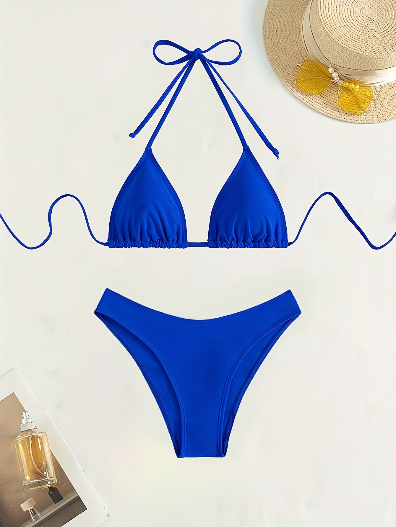 product-fancy-19040ab4-07b4-4586-a48d-f8badbb1c960.jpg New Summer Sexy Halter Neck Bikini Set For Women - Image 1