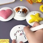 10/15/20/30Pcs- 3D Round Foam Art Craft Paper, Fun Paper Crafts For Diy Activities And Creative Projects - Ideal Gift Choice, Suitable For Christmas Gifts, School, Office, Home Activities Interactive Companion, Home Gift - Image 9