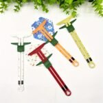 1/2Pcs High Quality 5-In-1 Sliding Gauge With Nancy Measuring Sewing Tool Patchwork Tool Ruler Tailor Ruler Tool Accessories Home Use - Image 12