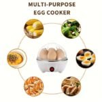 1Pc Egg Cooker Boiled Egg Cooker Round Egg Cooker Rings Breakfast Maker Egg Boiler Protein Breakfast Hard Boiled Egg Cooker Hard Boiled Eggs Egg Holder Forboiled Eggs Egg Boiler For Hardboiled Eggs Egg Steamer Forhard Boiled Eggs - Image 19