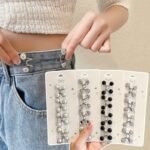 1 Set Of Punch-Free Creative Waist Buckles, Detachable, Adjustable And Easy To Install, Jeans Waist Adjustment Buckle
