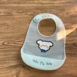 1Pc Silicone Baby Bib - Lightweight, Snap Closure, Cute Designs For Boys & Girls, Perfect For Feeding Time, Durable & Easy To Clean, Feeding Accessorie - Image 15