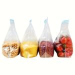 20/15/10Pcs Storage Bags, Zippered Fresh-Keeping Bag, Food Sorting Storage Bag, Food Preservation Sealed Bag, For Fruit, Grain, Vegetable And Meat, Kitchen Organizers And Storage, Kitchen Accessories - Image 4