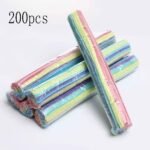 100/200/400Pcs Multicolor Twisty Pasta - Diy Craft Sticks, Colorful Diy Craft Supplies, Perfect For Making Flowers, Animals, And More, Crafting Supplies|Vibrant Crafting Materials|Twisty Pasta Sticks - Image 9